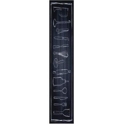 HELLOSHOP26 Alfombra De Cocina Rectangular Antideslizante De Rápida Absorción 300 X 60 Cm Moderna De Terciopelo Negro 020058992 HELLOSHOP26 Alfombra De Cocina Rectangular Antideslizante De Rápida Absorción 300 X 60 Cm Moderna De Terciopelo Negro 020058992