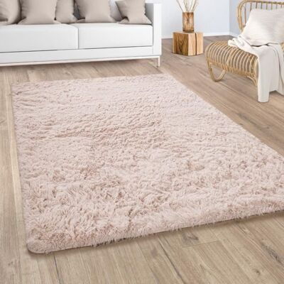 OEM Alfombra De Salón Paco Home Shaggy, Pelo Largo De Piel Sintética, Suave Y Mullida, Color Crema Beige, 80x150 Cm OEM Alfombra De Salón Paco Home Shaggy, Pelo Largo De Piel Sintética, Suave Y Mullida, Color Crema Beige, 80x150 Cm