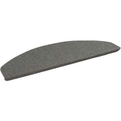 Alfombras Autoadhesivas Para Escaleras Semicircular 15 Pcs Gris Vidaxl Alfombras Autoadhesivas Para Escaleras Semicircular 15 Pcs Gris Vidaxl