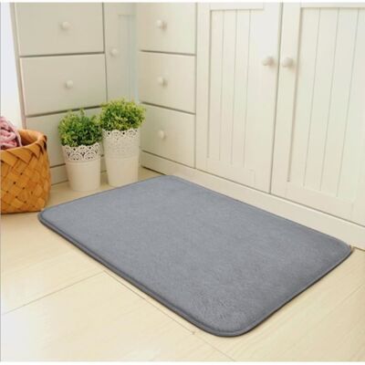 OEM Felpudo Absorbente Moteado Para Pasillo Interior O Exterior, Lavable A Máquina, Gris, 50 X 80 Cm. OEM Felpudo Absorbente Moteado Para Pasillo Interior O Exterior, Lavable A Máquina, Gris, 50 X 80 Cm.