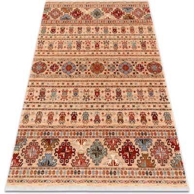 RUGSX Alfombra De Lana Keshan Franjas, Oriental 7684/53555 Beige / Terracota Beige 300x380 Cm RUGSX Alfombra De Lana Keshan Franjas, Oriental 7684/53555 Beige / Terracota Beige 300x380 Cm