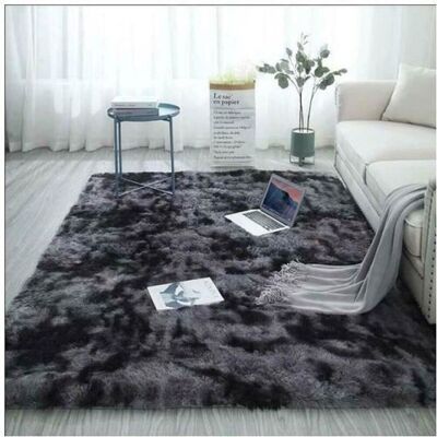OEM Alfombra De Pelo Largo Para Sala De Estar, 160x230 Pulgadas, Suave, Gris Oscuro, 160x230 Cm OEM Alfombra De Pelo Largo Para Sala De Estar, 160x230 Pulgadas, Suave, Gris Oscuro, 160x230 Cm
