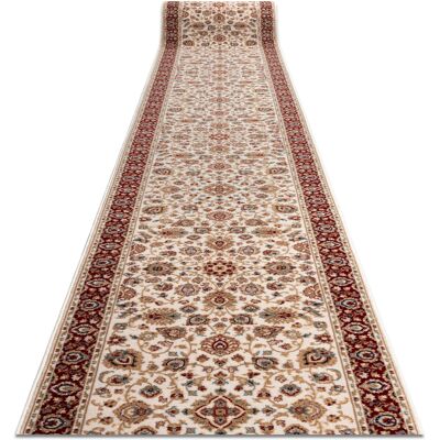Rugsx - Alfombra Nain Ornamento, Flores 6999 51063 Beige / Burdeos 100cm Beige 100x550 Cm Rugsx - Alfombra Nain Ornamento, Flores 6999 51063 Beige / Burdeos 100cm Beige 100x550 Cm