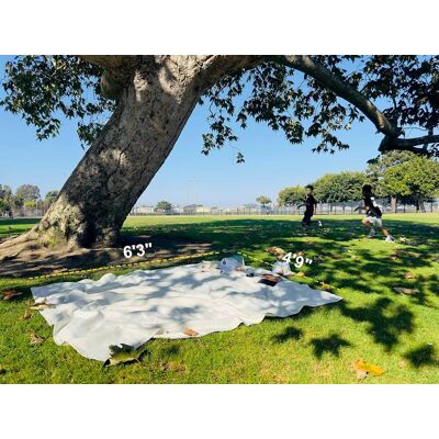 OEM Alfombra Para Picnic, Exteriores, Playa, Parque, Camping O Juegos, Blanca, Ligera E Impermeable, 145 X 190 Cm. OEM Alfombra Para Picnic, Exteriores, Playa, Parque, Camping O Juegos, Blanca, Ligera E Impermeable, 145 X 190 Cm.