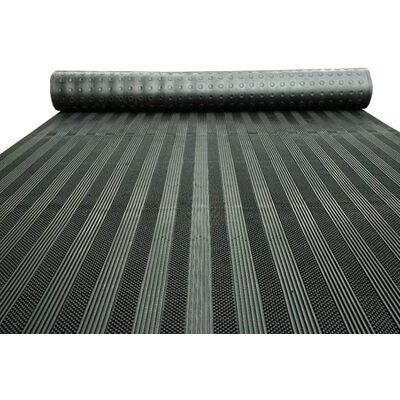 VIVOL Alfombra De Goma Con Estampado De Rayas Y Tachuelas - 190x264 Cm - 12 Mm VIVOL Alfombra De Goma Con Estampado De Rayas Y Tachuelas - 190x264 Cm - 12 Mm