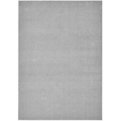DÉCOWEB Alfombra Rectangular Monocromática Para Salón Elegance Gri102 DÉCOWEB Alfombra Rectangular Monocromática Para Salón Elegance Gri102