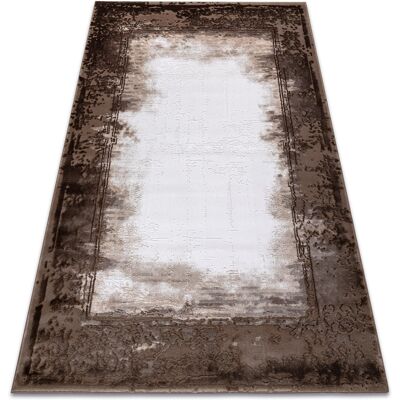 Rugsx - Alfombra Acrílica Valencia 036 Marco, Vintage Marfil / Marrón Brown 240x350 Cm Rugsx - Alfombra Acrílica Valencia 036 Marco, Vintage Marfil / Marrón Brown 240x350 Cm