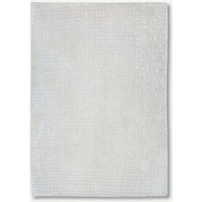 LOUIS DE POORTERE Diseño Trammel - Alfombra Estructurada - Hecha En Bélgica - Acabado A Mano - Antideslizante Natural - 100% Poliéster - Blanco Sauce - 170 X 240 Cm LOUIS DE POORTERE Diseño Trammel - Alfombra Estructurada - Hecha En Bélgica - Acabado A Mano - Antideslizante Natural - 100% Poliéster - Blanco Sauce - 170 X 240 Cm