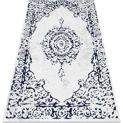 RugsX Marca Modelo ALLURE 1961 Blanco Azul - Alfombra RugsX Marca Modelo ALLURE 1961 Blanco Azul - Alfombra