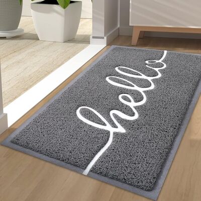 OEM Dailygoods, Felpudo Homaxy Home Para Interiores Y Exteriores, Antideslizante, Atrapa La Suciedad, Lavable, Entrada, Jardín, 40 X 60 Cm, Negro OEM Dailygoods, Felpudo Homaxy Home Para Interiores Y Exteriores, Antideslizante, Atrapa La Suciedad, Lavable, Entrada, Jardín, 40 X 60 Cm, Negro