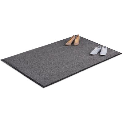 Relaxdays - Felpudo Para Entrada Antideslizante Clásico, Polipropileno-pvc, Gris, 120 X 180 Cm Relaxdays - Felpudo Para Entrada Antideslizante Clásico, Polipropileno-pvc, Gris, 120 X 180 Cm