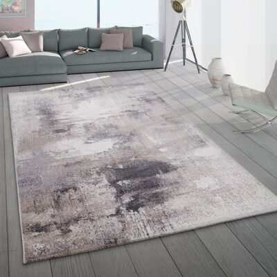 PACO HOME Mero 106 Alfombra Beige - Diseño Abstracto Moderno PACO HOME Mero 106 Alfombra Beige - Diseño Abstracto Moderno