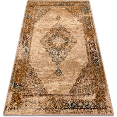 Alfombra de Lana Omega Stila - Beige Crema - Estilo Vintage - 300x400cm Alfombra de Lana Omega Stila - Beige Crema - Estilo Vintage - 300x400cm
