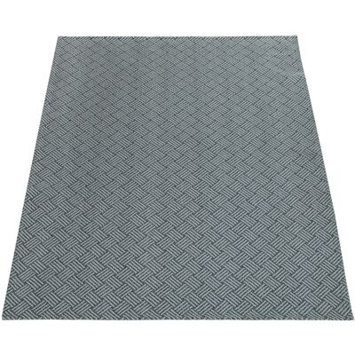 Paco Home Alfombra De Tejido Plano Moderna Con Tejedura Motivo Trenzado Diseño Geométrico Gris 120x160 Cm Paco Home Alfombra De Tejido Plano Moderna Con Tejedura Motivo Trenzado Diseño Geométrico Gris 120x160 Cm