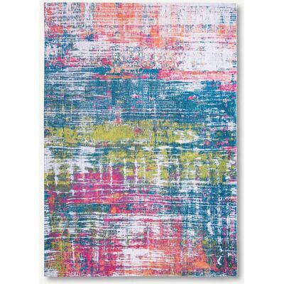 LOUIS DE POORTERE Streaks Design - Alfombra Abstracta Atlantic - Hecha En Bélgica - Acabado A Mano - Antideslizante Natural - Algodón - Poliéster - Jefferson - 280 X 360 Cm LOUIS DE POORTERE Streaks Design - Alfombra Abstracta Atlantic - Hecha En Bélgica - Acabado A Mano - Antideslizante Natural - Algodón - Poliéster - Jefferson - 280 X 360 Cm