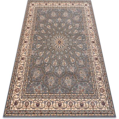 Rugsx - Alfombra vintage de lana 8mm azul/beige - Alfombra Rugsx - Alfombra vintage de lana 8mm azul/beige - Alfombra