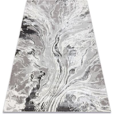 Rugsx - Bliss Z162bz253 Alfombra Gris / Crema - Abstracción, Moderna, Estructural Grey 80x150 Cm Rugsx - Bliss Z162bz253 Alfombra Gris / Crema - Abstracción, Moderna, Estructural Grey 80x150 Cm
