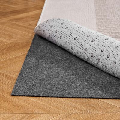 Vevor Alfombrilla Antideslizante Para Alfombras 243,84 X 304,8 Cm, Base Antideslizante Con Doble Superficie De Fieltro Y Agarre De Goma, Protege Suelos Y Mantiene Alfombras En Su Lugar, Gris Claro Vevor Alfombrilla Antideslizante Para Alfombras 243,84 X 304,8 Cm, Base Antideslizante Con Doble Superficie De Fieltro Y Agarre De Goma, Protege Suelos Y Mantiene Alfombras En Su Lugar, Gris Claro