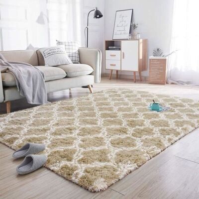 OEM Alfombra De Pelo Largo Para Salón, 200 X 300 Cm, Con Estampado De Calabazas Marrones. OEM Alfombra De Pelo Largo Para Salón, 200 X 300 Cm, Con Estampado De Calabazas Marrones.