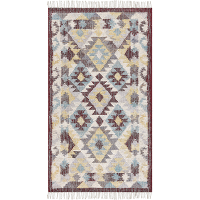 Alfombra de yute Beliani - Multicolor - 80x150cm - Rectangular - Estilo Boho Alfombra de yute Beliani - Multicolor - 80x150cm - Rectangular - Estilo Boho