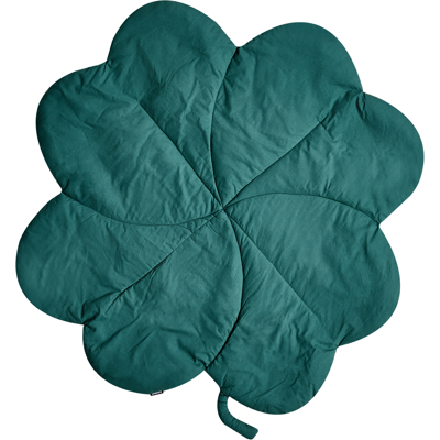 Beliani - Alfombra De Juegos Infantil Moderna Con Forma De Trébol Funda De Algodón Acolchado 110 X 110 Cm Accesorio Habitación Infantil Verde Acadine Beliani - Alfombra De Juegos Infantil Moderna Con Forma De Trébol Funda De Algodón Acolchado 110 X 110 Cm Accesorio Habitación Infantil Verde Acadine