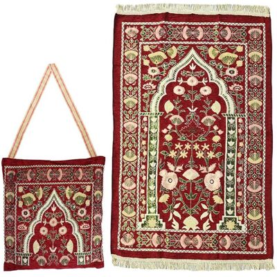 OEM Alfombra De Oración Musulmana, Alfombra De Oración Islámica Con Bolsa De Almacenamiento, Alfombra De Oración Portátil, Alfombra De Oración De Ramadán, Para Musulmanes, Islam, Ramadán (rojo) OEM Alfombra De Oración Musulmana, Alfombra De Oración Islámica Con Bolsa De Almacenamiento, Alfombra De Oración Portátil, Alfombra De Oración De Ramadán, Para Musulmanes, Islam, Ramadán (rojo)