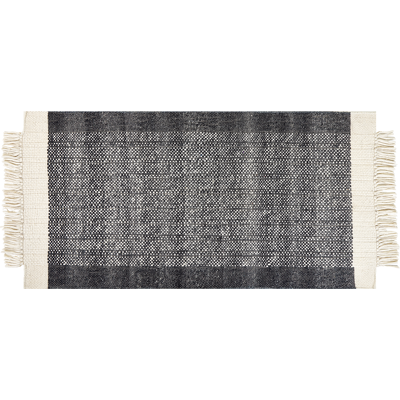 Alfombra de Lana Beliani - Rectangular 80x150cm Diseño Moderno Alfombra de Lana Beliani - Rectangular 80x150cm Diseño Moderno