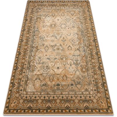 Alfombra de Lana Omega - Patrón Vintage Crema - 300x400cm Alfombra de Lana Omega - Patrón Vintage Crema - 300x400cm