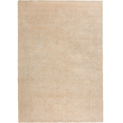 BELIANI Alfombra De Pelo Largo Beige Claro 160 X 230 Cm Rectangular Moderna Demre BELIANI Alfombra De Pelo Largo Beige Claro 160 X 230 Cm Rectangular Moderna Demre