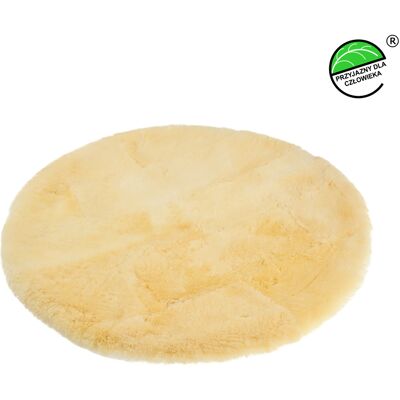 OEM Alfombra/tapete Redondo De Piel De Oveja Natural Ø100cm Tamaño Relugan Ø100cm OEM Alfombra/tapete Redondo De Piel De Oveja Natural Ø100cm Tamaño Relugan Ø100cm
