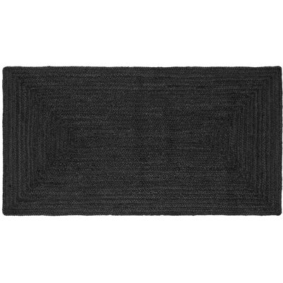 Alfombras De Área Rectangular Gris Oscuro 100 X 200 Cm Yute Vidaxl Alfombras De Área Rectangular Gris Oscuro 100 X 200 Cm Yute Vidaxl