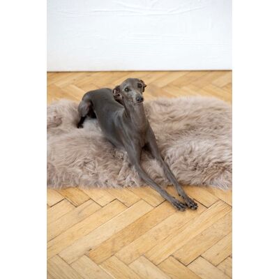 OEM Alfombra De Piel De Oveja Natural Cuadrada O Rectangular Para Mascotas - Rectángulo Grisáceo 70 X 100 Cm OEM Alfombra De Piel De Oveja Natural Cuadrada O Rectangular Para Mascotas - Rectángulo Grisáceo 70 X 100 Cm