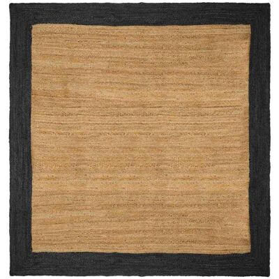 Alfombras De Área Gris Oscuro 240 X 240 Cm Yute Vidaxl Alfombras De Área Gris Oscuro 240 X 240 Cm Yute Vidaxl