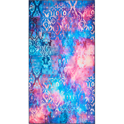 BELIANI Alfombra Tejida A Mano Estilo Boho Oriental Estampado Llamativo 80 X 150 Cm Multicolor Orvella BELIANI Alfombra Tejida A Mano Estilo Boho Oriental Estampado Llamativo 80 X 150 Cm Multicolor Orvella