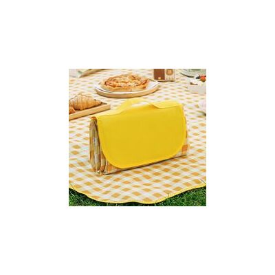 OEM Manta De 2x2 M, Alfombra De Picnic Grande, Plegable, Impermeable Y Resistente Al Desgaste, Con Aislamiento Grueso, Color Amarillo - Crezuo OEM Manta De 2x2 M, Alfombra De Picnic Grande, Plegable, Impermeable Y Resistente Al Desgaste, Con Aislamiento Grueso, Color Amarillo - Crezuo