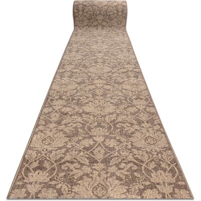RUGSX Alfombra De Pasillo Lana Djobie 4545/600 Ornamento Beige / Marrón 85cm Beige 85x500 Cm RUGSX Alfombra De Pasillo Lana Djobie 4545/600 Ornamento Beige / Marrón 85cm Beige 85x500 Cm