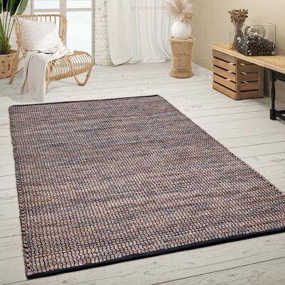 Alfombra de Yute Paco Home - Hecha a Mano Fibra Natural Estilo Boho - 80x150 cm Alfombra de Yute Paco Home - Hecha a Mano Fibra Natural Estilo Boho - 80x150 cm