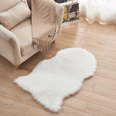 OEM Alfombra Suave Y Decorativa Para Sofá, 60 X 90 Cm - Blanca OEM Alfombra Suave Y Decorativa Para Sofá, 60 X 90 Cm - Blanca