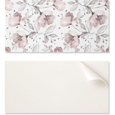 OEM Juego De Baldosas De Vinilo Con Estampado Floral En Acuarela Para Dormitorio, 6x60x30 Cm. OEM Juego De Baldosas De Vinilo Con Estampado Floral En Acuarela Para Dormitorio, 6x60x30 Cm.