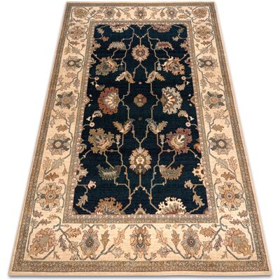 Rugsx - Alfombra De Lana Polonia Loare Marco Velvet Azul Oscuro Blue 235x350 Cm Rugsx - Alfombra De Lana Polonia Loare Marco Velvet Azul Oscuro Blue 235x350 Cm