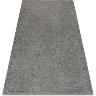 RUGSX Alfombra De Lana Berber Loom Gris - Tejida A Mano Mezcla Grueso Grey 170x240 Cm RUGSX Alfombra De Lana Berber Loom Gris - Tejida A Mano Mezcla Grueso Grey 170x240 Cm