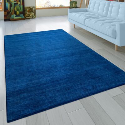 Paco Home Alfombra Salon De Habitacion Pelo Corto Fibra Natural Lisa A Mano Gabbeh Azul, 240x340 Cm Paco Home Alfombra Salon De Habitacion Pelo Corto Fibra Natural Lisa A Mano Gabbeh Azul, 240x340 Cm