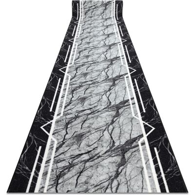 RUGSX Alfombra De Pasillo Con Refuerzo De Goma 133 Cm Marmur Mármol, Piedra Gris Grey 133x800 Cm RUGSX Alfombra De Pasillo Con Refuerzo De Goma 133 Cm Marmur Mármol, Piedra Gris Grey 133x800 Cm