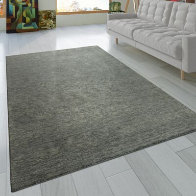 Paco Home Alfombra Salon De Habitacion Pelo Corto Fibra Natural Lisa A Mano Gabbeh Gris, 200x300 Cm Paco Home Alfombra Salon De Habitacion Pelo Corto Fibra Natural Lisa A Mano Gabbeh Gris, 200x300 Cm