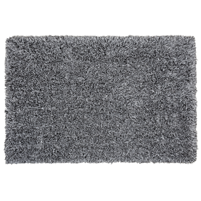 Alfombra shaggy negro y blanco de Beliani - 160 x 230 cm Alfombra shaggy negro y blanco de Beliani - 160 x 230 cm