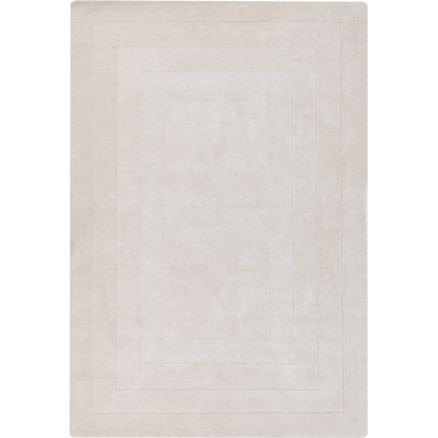 BELIANI Alfombra Moderna De Viscosa Y Lana Hecha A Mano Diseño Liso 160 X 230 Cm Beige Claro Kappar BELIANI Alfombra Moderna De Viscosa Y Lana Hecha A Mano Diseño Liso 160 X 230 Cm Beige Claro Kappar