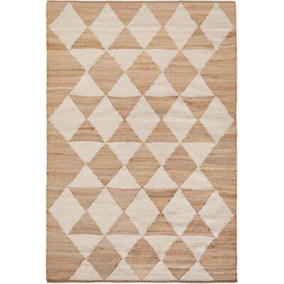 Alfombra Rectangular En Yute Y Algodón Braeden Sklum 160 X 230 Cm Alfombra Rectangular En Yute Y Algodón Braeden Sklum 160 X 230 Cm