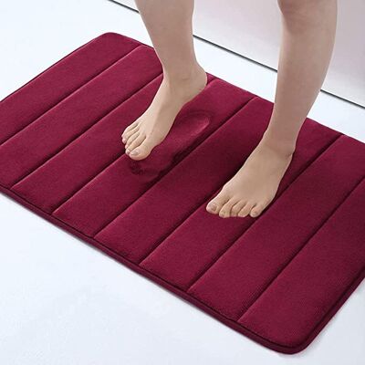OEM Felpudo Antideslizante Para Interiores De 50 X 80 Cm, Lavable A Máquina, Suave, Absorbente Y Duradero, Color Rojo. OEM Felpudo Antideslizante Para Interiores De 50 X 80 Cm, Lavable A Máquina, Suave, Absorbente Y Duradero, Color Rojo.