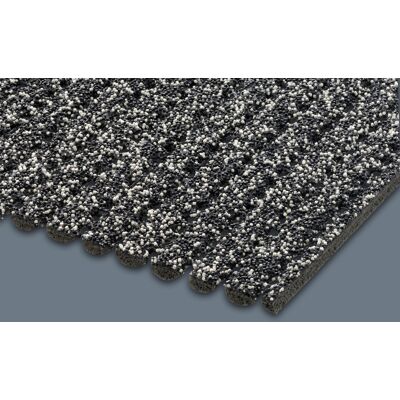 VIVOL Alfombra de Seguridad - Guía para raspar grava - Alfombra antideslizante en rollo - Blanco y negro - 120cm de ancho VIVOL Alfombra de Seguridad - Guía para raspar grava - Alfombra antideslizante en rollo - Blanco y negro - 120cm de ancho