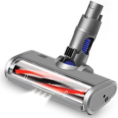 OEM Cepillo Turbo Motorizado Compatible Con Dyson V6 Dc58 Dc59 Dc61 Dc62 De Liberación Rápida Con Rodillo De Cerdas Para Alfombras, Suelos Duros, Parqué Y Baldosas Con Luz Led. OEM Cepillo Turbo Motorizado Compatible Con Dyson V6 Dc58 Dc59 Dc61 Dc62 De Liberación Rápida Con Rodillo De Cerdas Para Alfombras, Suelos Duros, Parqué Y Baldosas Con Luz Led.